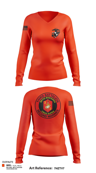 Womens Long Sleeve Vneck Shirt, V3/2, , Teamtime, Team time, sublimation, custom sports apparel, team uniforms, spirit wear, spiritwear, sports uniforms, custom shirts, team store, custom team store, fundraiser sports, apparel fundraiser