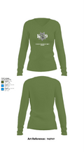 Fresno Police Department K9 Unit 39054818 Women's Long Sleeve V-neck Shirt - 40