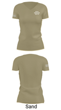 2D AA BATTALION H&S CO 27499522 Women's Short Sleeve V-neck Shirt - 44