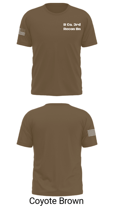 B Co. 3rd Recon Bn 24537683 Old School Cotton Feel Shirt - 10