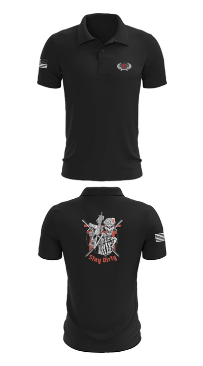 Dirty Deuce 1357112 Short Sleeve Performance Polo - 27