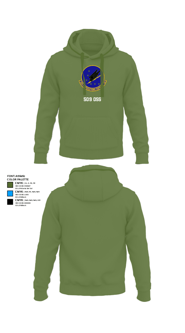 Hoodie, 509 OSS, Air Force, Teamtime, Team time, sublimation, custom sports apparel, team uniforms, spirit wear, spiritwear, sports uniforms, custom shirts, team store, custom team store, fundraiser sports, apparel fundraiser