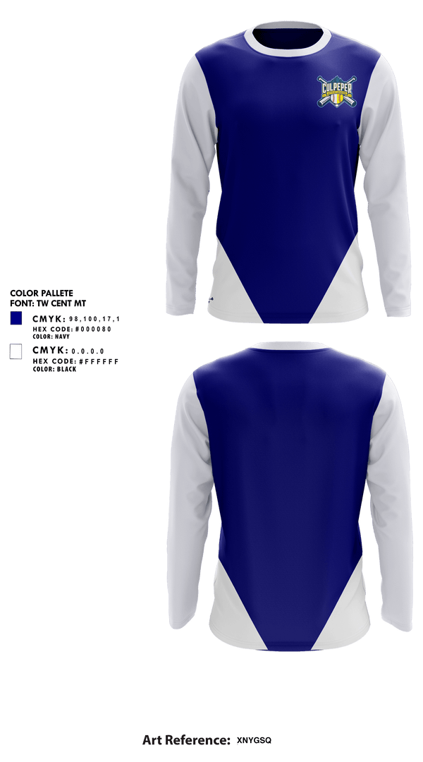 Long Sleeve Performance Shirt, Culpeper Little League, Baseball, Teamtime, Team time, sublimation, custom sports apparel, team uniforms, spirit wear, spiritwear, sports uniforms, custom shirts, team store, custom team store, fundraiser sports, apparel fundraiser