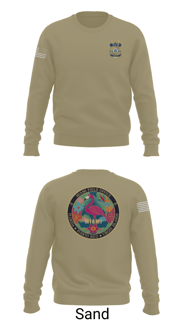 Crew Neck Sweatshirt, Criminal Apprehension Program, Police, Teamtime, Team time, sublimation, custom sports apparel, team uniforms, spirit wear, spiritwear, sports uniforms, custom shirts, team store, custom team store, fundraiser sports, apparel fundraiser