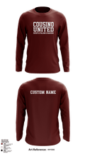 Cousino United Bowling 12861245 Long Sleeve Performance Shirt - 3