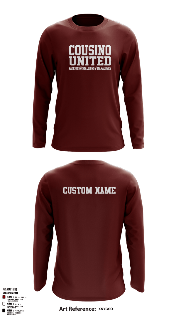 Long Sleeve Performance Shirt, Cousino United Bowling, Bowling, Teamtime, Team time, sublimation, custom sports apparel, team uniforms, spirit wear, spiritwear, sports uniforms, custom shirts, team store, custom team store, fundraiser sports, apparel fundraiser