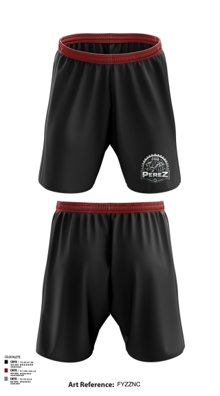 Athletic Shorts With Pockets, PÉREZ MOTORS, , Teamtime, Team time, sublimation, custom sports apparel, team uniforms, spirit wear, spiritwear, sports uniforms, custom shirts, team store, custom team store, fundraiser sports, apparel fundraiser