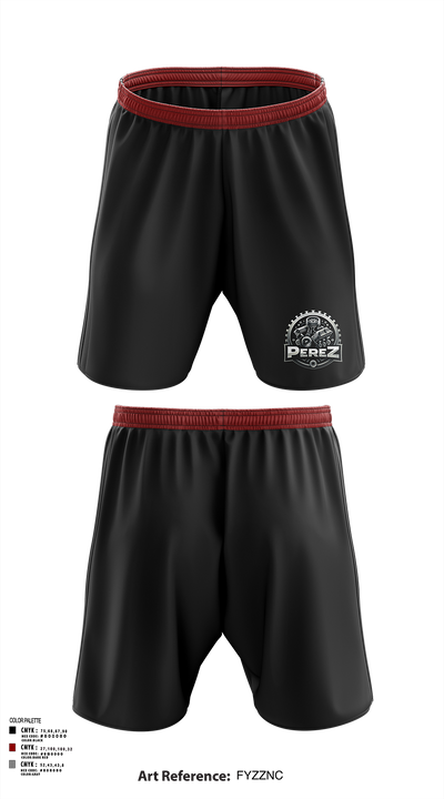 PÉREZ MOTORS 46833550 Athletic Shorts With Pockets - 125