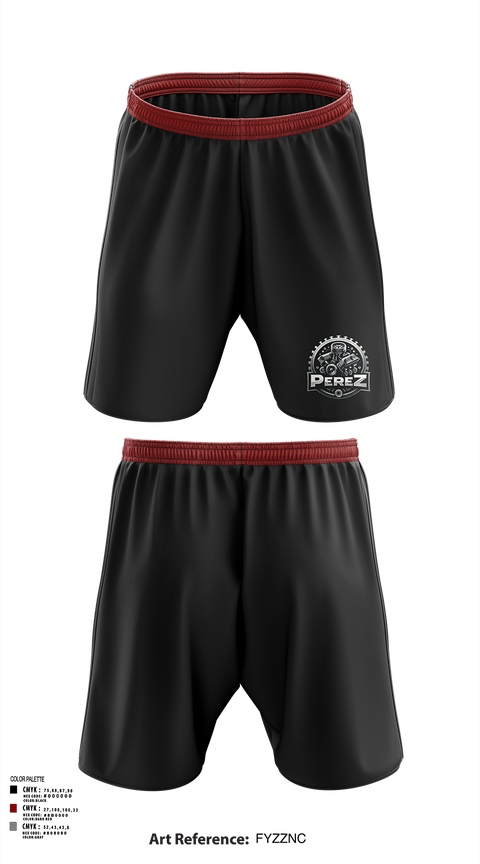 Athletic Shorts With Pockets, PÉREZ MOTORS, , Teamtime, Team time, sublimation, custom sports apparel, team uniforms, spirit wear, spiritwear, sports uniforms, custom shirts, team store, custom team store, fundraiser sports, apparel fundraiser
