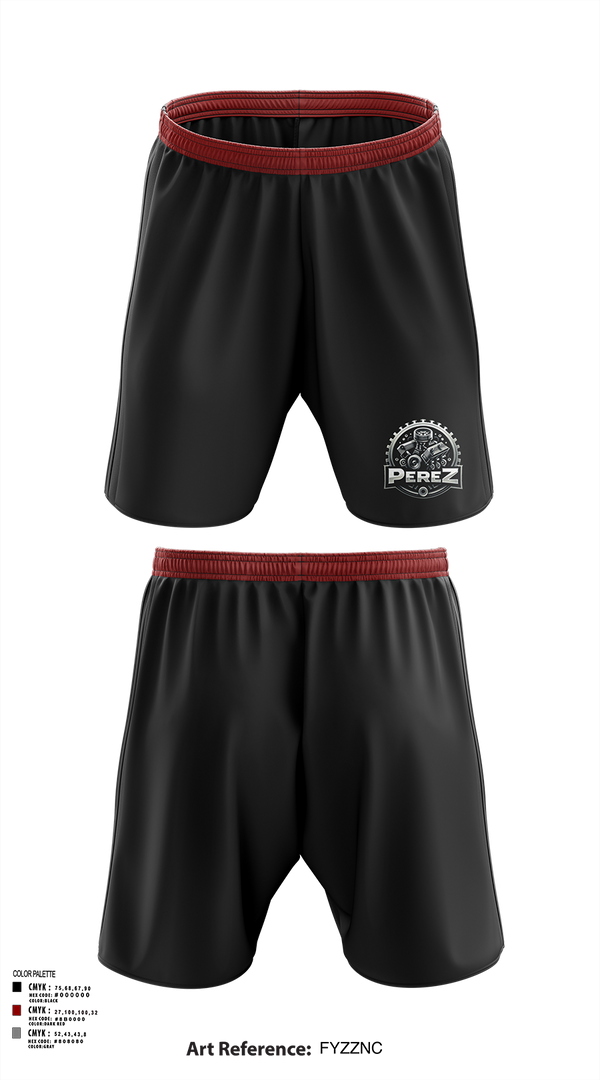Athletic Shorts With Pockets, PÉREZ MOTORS, , Teamtime, Team time, sublimation, custom sports apparel, team uniforms, spirit wear, spiritwear, sports uniforms, custom shirts, team store, custom team store, fundraiser sports, apparel fundraiser