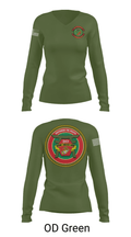 CLR 37 15553554 Women's Long Sleeve V-neck Shirt - 57