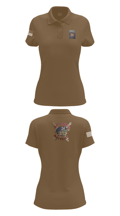 Archer Battery 2-2 FA 26774944 Women's Short Sleeve Performance Polo  - 15