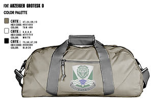 Duffle Bag, Borah High School JROTC, Army, Teamtime, Team time, sublimation, custom sports apparel, team uniforms, spirit wear, spiritwear, sports uniforms, custom shirts, team store, custom team store, fundraiser sports, apparel fundraiser