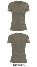Dutchess County Drug Task Force 69240930 Women's Short Sleeve V-neck Shirt - 65