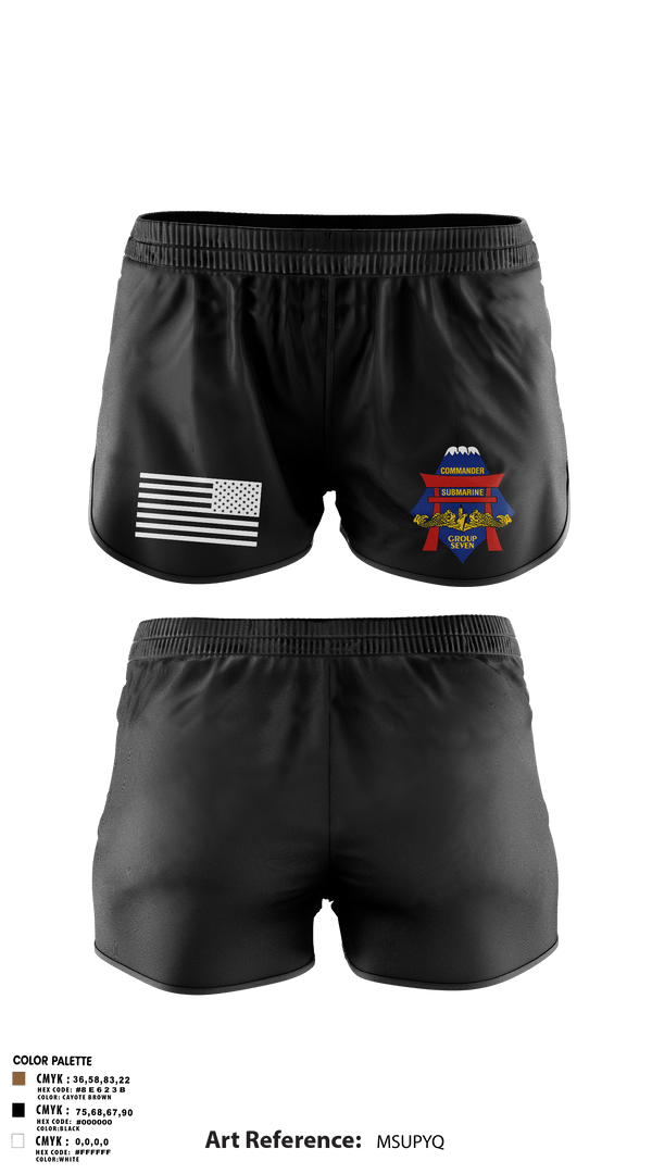 Ranger Panties, Submarine Group 7 N4, Navy, Teamtime, Team time, sublimation, custom sports apparel, team uniforms, spirit wear, spiritwear, sports uniforms, custom shirts, team store, custom team store, fundraiser sports, apparel fundraiser