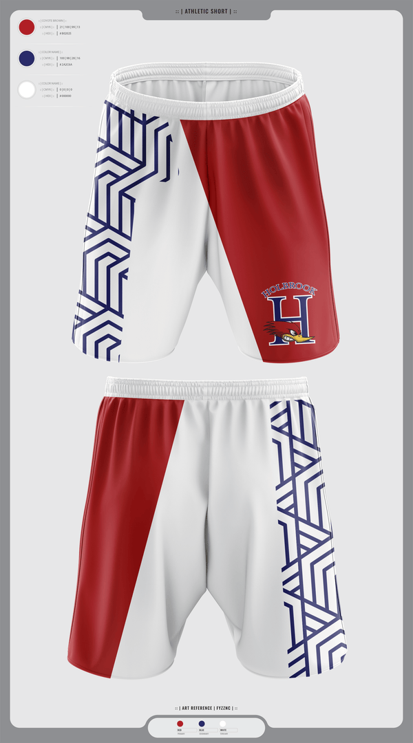 Athletic Shorts With Pockets, Holbrook High School Wrestling, Wrestling, Teamtime, Team time, sublimation, custom sports apparel, team uniforms, spirit wear, spiritwear, sports uniforms, custom shirts, team store, custom team store, fundraiser sports, apparel fundraiser