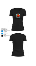 The Pasifika Islander Kava Bar 7240387 Women's Short Sleeve V-neck Shirt - 37