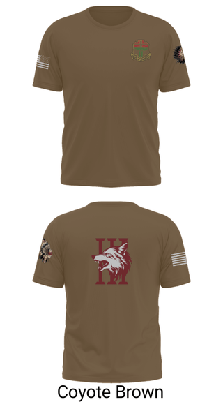 Old School Cotton Feel Shirt, Apache company, 4-6 IN, Army, Teamtime, Team time, sublimation, custom sports apparel, team uniforms, spirit wear, spiritwear, sports uniforms, custom shirts, team store, custom team store, fundraiser sports, apparel fundraiser