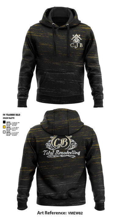 CJB total remodeling llc 19871343 Hoodie - 1