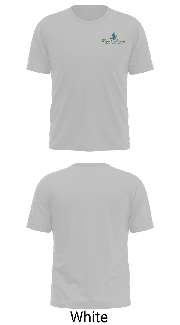 Short Sleeve Performance Shirt, Right away plumbing sewer heating cooling, , Teamtime, Team time, sublimation, custom sports apparel, team uniforms, spirit wear, spiritwear, sports uniforms, custom shirts, team store, custom team store, fundraiser sports, apparel fundraiser