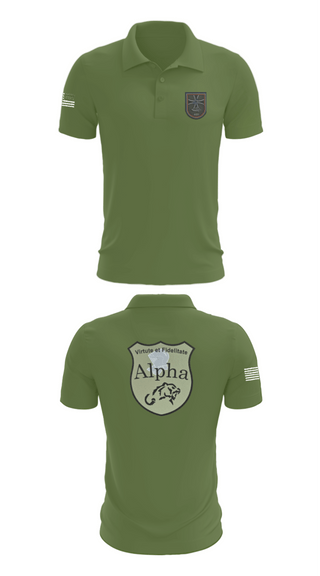 Short Sleeve Performance Polo, 4./401 PzGrenBtl, Army, Teamtime, Team time, sublimation, custom sports apparel, team uniforms, spirit wear, spiritwear, sports uniforms, custom shirts, team store, custom team store, fundraiser sports, apparel fundraiser