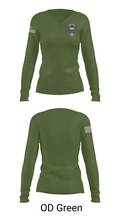 Echo company 2nd battalion 258th infantry regiment 87636352 Women's Long Sleeve V-neck Shirt - 57