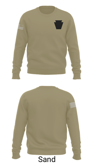 Crew Neck Sweatshirt, Blackout, National Guard, Teamtime, Team time, sublimation, custom sports apparel, team uniforms, spirit wear, spiritwear, sports uniforms, custom shirts, team store, custom team store, fundraiser sports, apparel fundraiser
