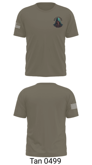 Old School Cotton Feel Shirt, 2nd Platoon Charlie Battery 5-4, Army, Teamtime, Team time, sublimation, custom sports apparel, team uniforms, spirit wear, spiritwear, sports uniforms, custom shirts, team store, custom team store, fundraiser sports, apparel fundraiser