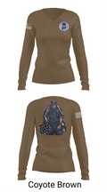 Alabama Department of Corrections 68414517 Women's Long Sleeve V-neck Shirt - 16