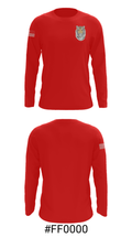 Blountstown High School Track 4855067 Long Sleeve Performance Shirt - 18