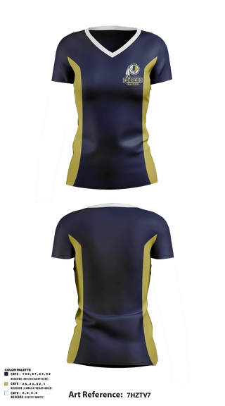 Women's Short Sleeve Vneck Shirt, Foxboro Youth Football And Cheerleading, Football, Teamtime, Team time, sublimation, custom sports apparel, team uniforms, spirit wear, spiritwear, sports uniforms, custom shirts, team store, custom team store, fundraiser sports, apparel fundraiser