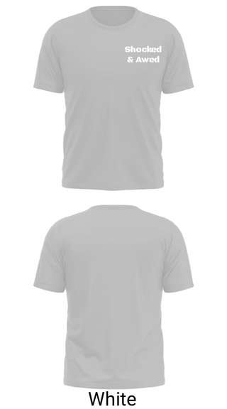 Short Sleeve Performance Shirt, Shocked & Awed, Men's Basketball, Teamtime, Team time, sublimation, custom sports apparel, team uniforms, spirit wear, spiritwear, sports uniforms, custom shirts, team store, custom team store, fundraiser sports, apparel fundraiser