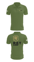 RET CORP 33326250 Short Sleeve Performance Polo - 45