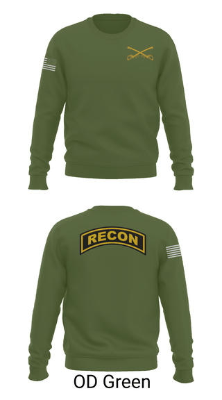 Crew Neck Sweatshirt, Cowboy, Army, Teamtime, Team time, sublimation, custom sports apparel, team uniforms, spirit wear, spiritwear, sports uniforms, custom shirts, team store, custom team store, fundraiser sports, apparel fundraiser