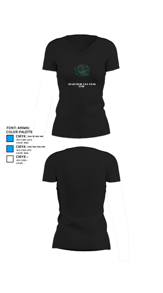 Womens Short Sleeve Vneck Shirt, Wayland Union High School Cheer, Cheer, Teamtime, Team time, sublimation, custom sports apparel, team uniforms, spirit wear, spiritwear, sports uniforms, custom shirts, team store, custom team store, fundraiser sports, apparel fundraiser