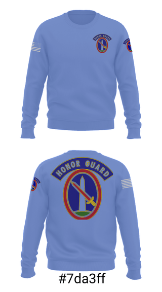 Crew Neck Sweatshirt, 3RD U S Infantry Brigade, Army, Teamtime, Team time, sublimation, custom sports apparel, team uniforms, spirit wear, spiritwear, sports uniforms, custom shirts, team store, custom team store, fundraiser sports, apparel fundraiser