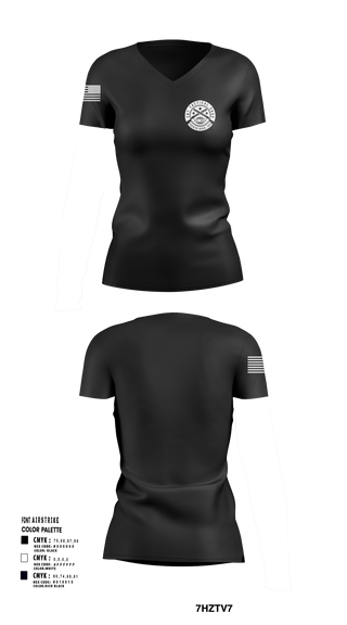 Womens Short Sleeve Vneck Shirt, 787 Tactical, , Teamtime, Team time, sublimation, custom sports apparel, team uniforms, spirit wear, spiritwear, sports uniforms, custom shirts, team store, custom team store, fundraiser sports, apparel fundraiser