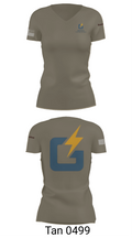 Georgia transformerGeorgia transformer 83211310 Women's Short Sleeve V-neck Shirt - 65