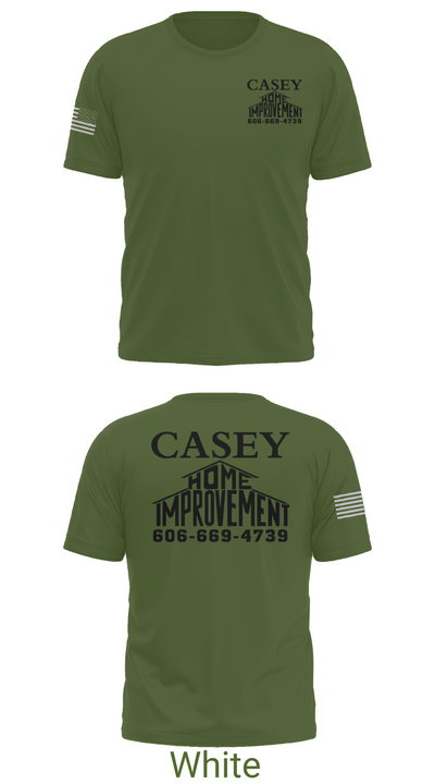 Casey home improvement 45702789 Short Sleeve Performance Shirt - 11