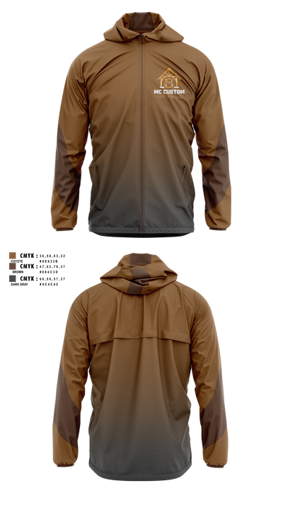 MC CUSTOM FRAMING LLC 87834909 Windbreaker - 1