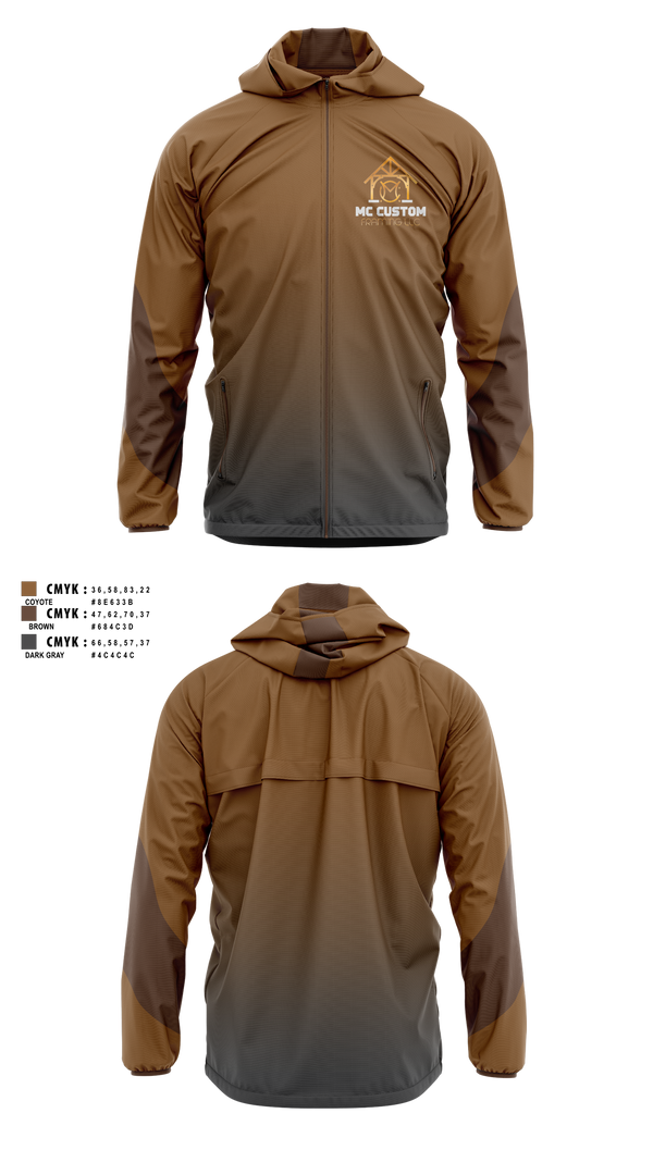 Windbreaker, MC CUSTOM FRAMING LLC, , Teamtime, Team time, sublimation, custom sports apparel, team uniforms, spirit wear, spiritwear, sports uniforms, custom shirts, team store, custom team store, fundraiser sports, apparel fundraiser