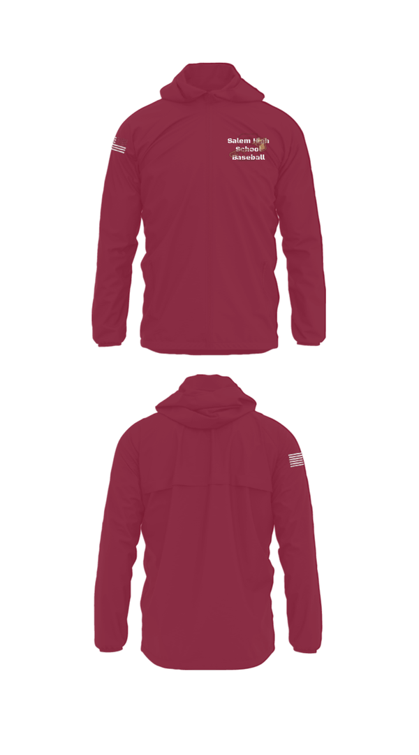 Windbreaker, Salem High School Baseball, Baseball, Teamtime, Team time, sublimation, custom sports apparel, team uniforms, spirit wear, spiritwear, sports uniforms, custom shirts, team store, custom team store, fundraiser sports, apparel fundraiser