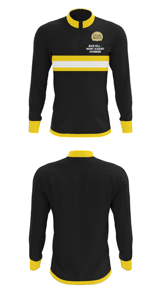 Quarter Zip Jacket, Maur Hill - Mount Academy Swimming, Swimming, Teamtime, Team time, sublimation, custom sports apparel, team uniforms, spirit wear, spiritwear, sports uniforms, custom shirts, team store, custom team store, fundraiser sports, apparel fundraiser