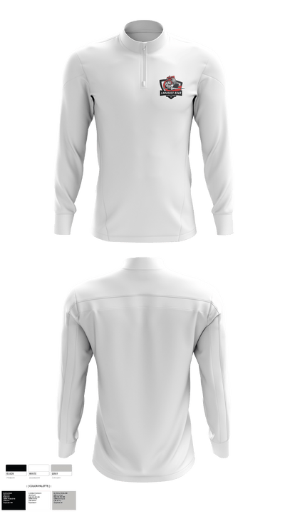 Lawrence Road Middle School 96627466 Quarter Zip Jacket - 3