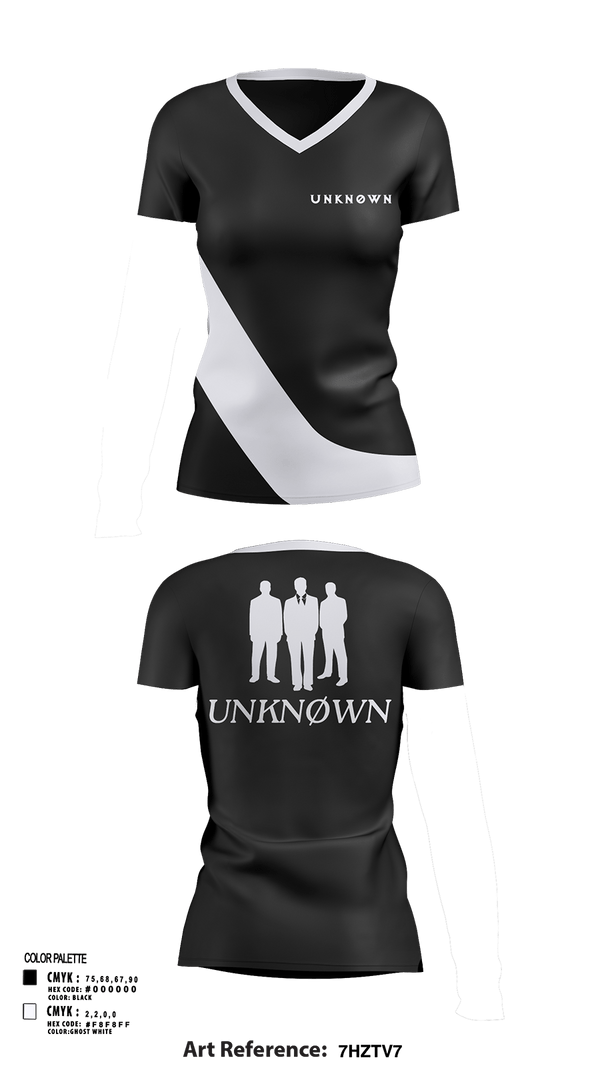 Womens Short Sleeve Vneck Shirt, UNKNØWN, , Teamtime, Team time, sublimation, custom sports apparel, team uniforms, spirit wear, spiritwear, sports uniforms, custom shirts, team store, custom team store, fundraiser sports, apparel fundraiser