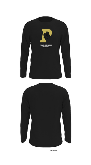 Long Sleeve Performance Shirt, Palmer High School Basketball, Women's Basketball, Teamtime, Team time, sublimation, custom sports apparel, team uniforms, spirit wear, spiritwear, sports uniforms, custom shirts, team store, custom team store, fundraiser sports, apparel fundraiser