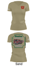Boston Fire Department Engine 55 92329378 Women's Short Sleeve V-neck Shirt - 88