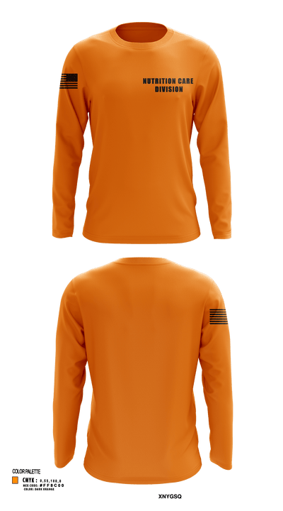 NUTRITION CARE DIVISION 12650051 Long Sleeve Performance Shirt - 135