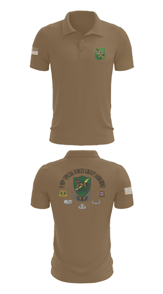 Short Sleeve Performance Polo, 1-10 SFG FSC, Army, Teamtime, Team time, sublimation, custom sports apparel, team uniforms, spirit wear, spiritwear, sports uniforms, custom shirts, team store, custom team store, fundraiser sports, apparel fundraiser