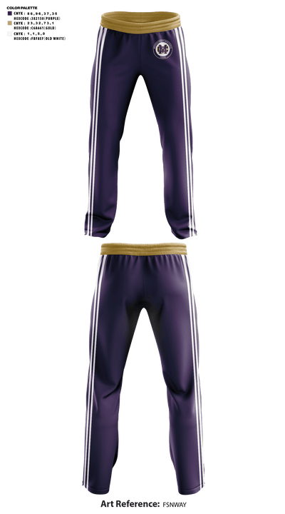 Madison County High School Cross Country 93008689 Sweatpants - 41